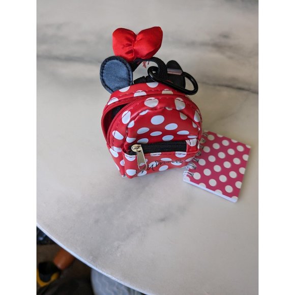 Disney Minnie Mouse Micro Keychain Backpack - Picture 2 of 5